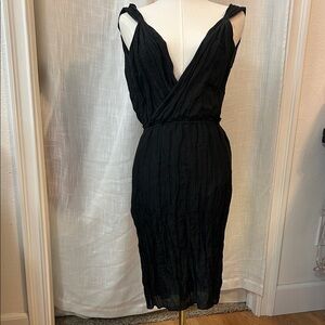 Banana Republic Elegant Black Sleeveless Dress.